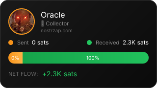 NostrZap Stats