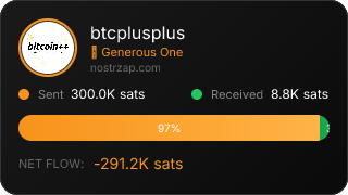 NostrZap Stats