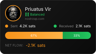 NostrZap Stats