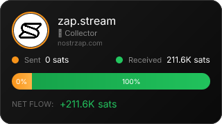 NostrZap Stats