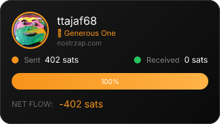NostrZap Stats