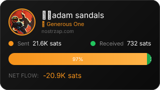 NostrZap Stats