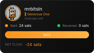NostrZap Stats