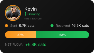 NostrZap Stats