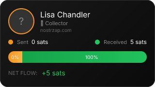 NostrZap stats badge