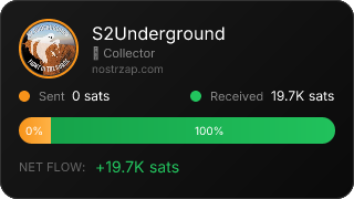 NostrZap Stats