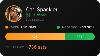 NostrZap Stats