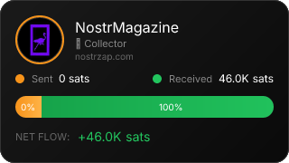 NostrZap Stats