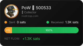 NostrZap Stats