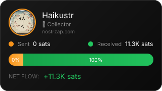 NostrZap Stats