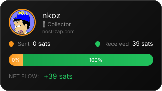 NostrZap Stats