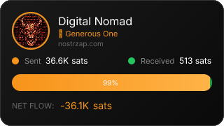 NostrZap Stats