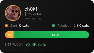 NostrZap Stats