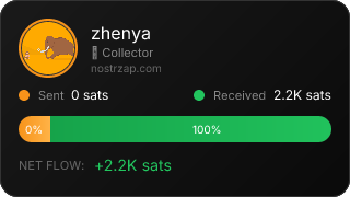 NostrZap Stats