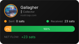 NostrZap Stats
