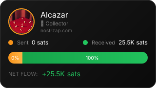 NostrZap Stats