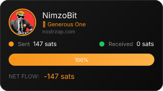 NostrZap Stats