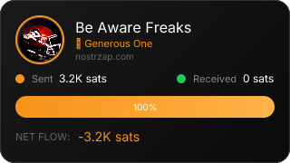NostrZap Stats