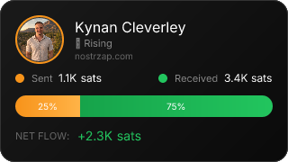 NostrZap Stats