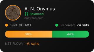 NostrZap Stats