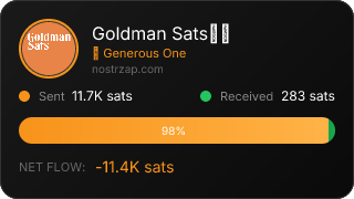 NostrZap Stats