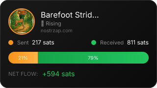 NostrZap Stats