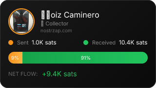 NostrZap Stats
