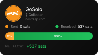 NostrZap Stats