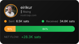 NostrZap Stats
