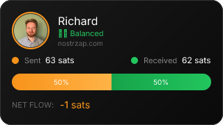 NostrZap Stats
