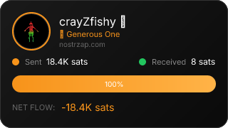 NostrZap Stats