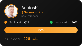 NostrZap Stats