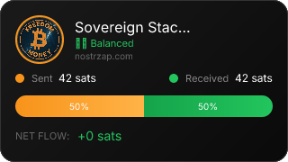 NostrZap Stats
