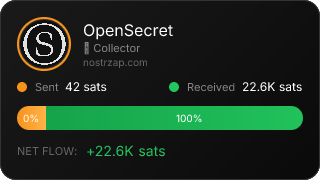 NostrZap Stats