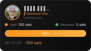 NostrZap Stats