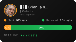 NostrZap Stats