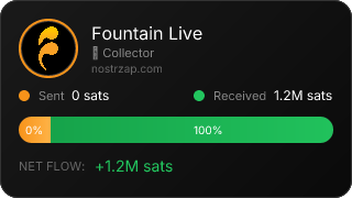 NostrZap Stats