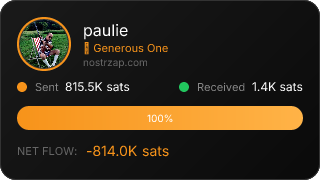 NostrZap Stats
