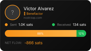 NostrZap Stats