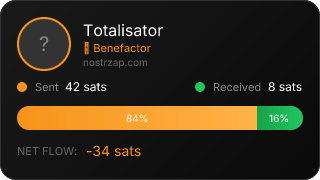 NostrZap Stats