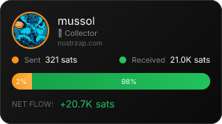 NostrZap Stats