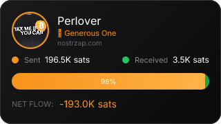 NostrZap Stats