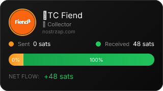 NostrZap Stats