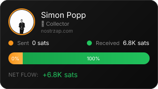 NostrZap Stats