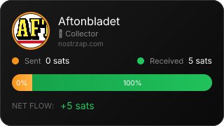 NostrZap Stats