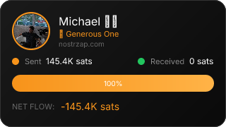 NostrZap Stats