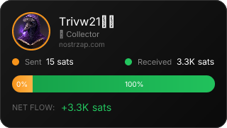 NostrZap Stats
