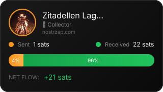 NostrZap Stats