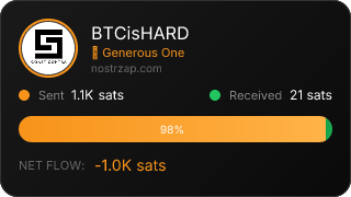 NostrZap Stats