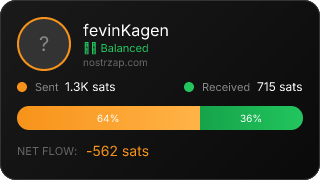 NostrZap Stats